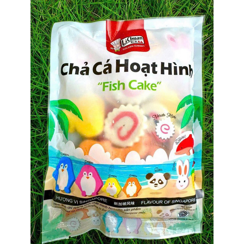 500G CHẢ CÁ HOẠT HÌNH Lichuan Cute