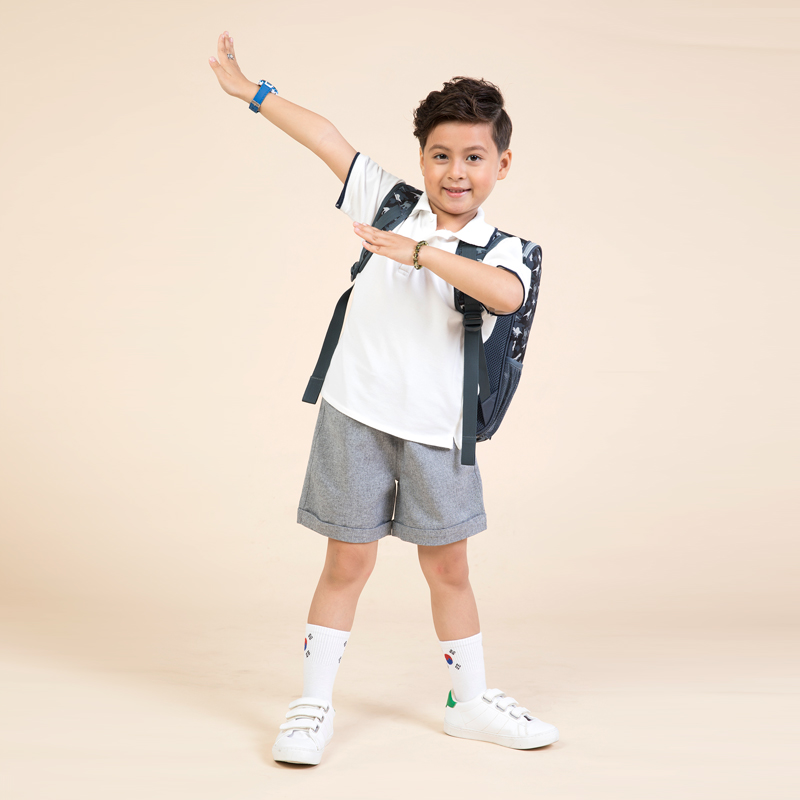 Balo DONI DINO Đảo Khủng Long - Xám BFD1101