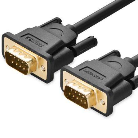 Cáp RS232 Dài 2m 2 Đầu Dương Ugreen 20154 Cao Cấp