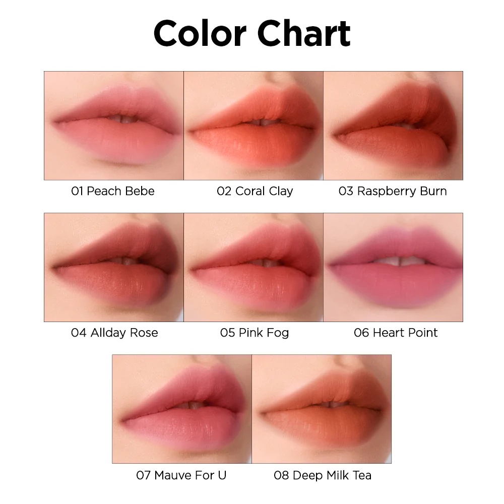 [Săn Deal]Son Kem Lì Clio Chiffon Blur Tint 3.1g