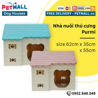 Nhà nuôi thú cưng Purmi size 62cm x 35cm x 55cm thumbnail