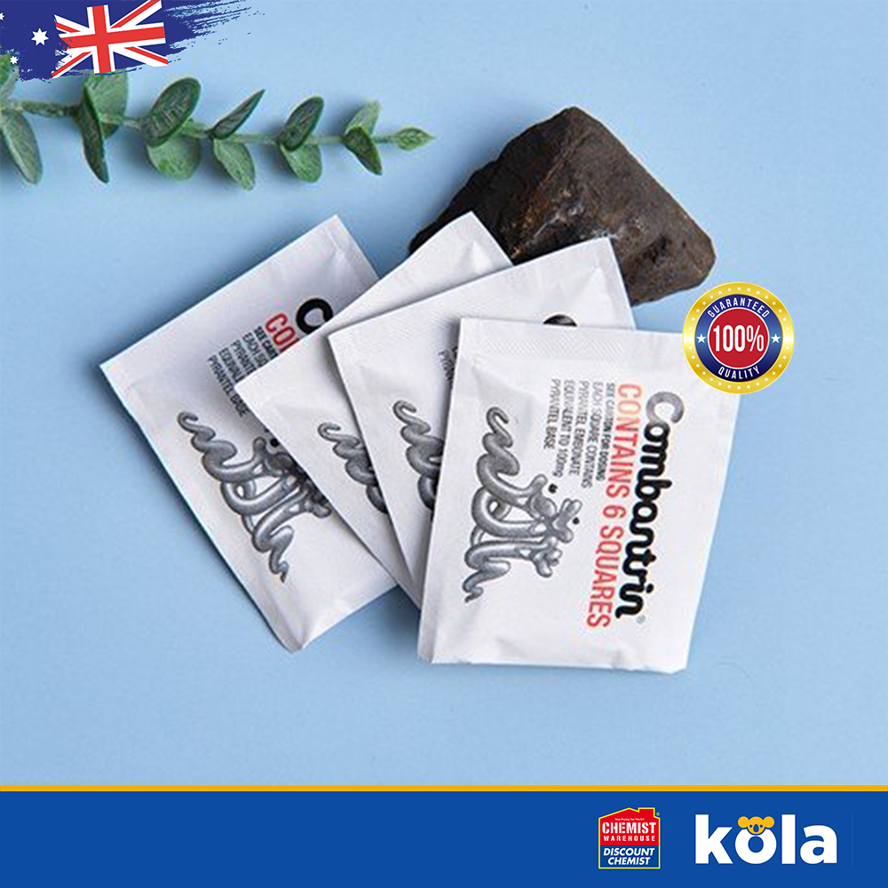 Socola tẩy giun cho bé Combantrin Chocolate Squares 24 miếng (LZD2)