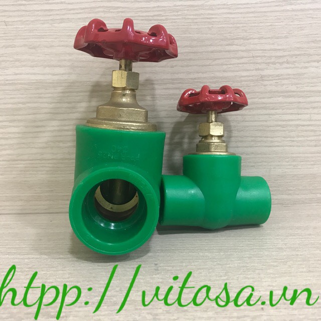 Van cửa đồng 20 - Xanh phụ kiện