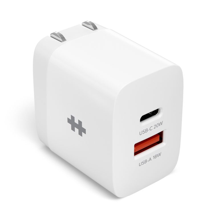 Sạc 2 cổng HyperJuice 20W Charger Small Size - chính hãng