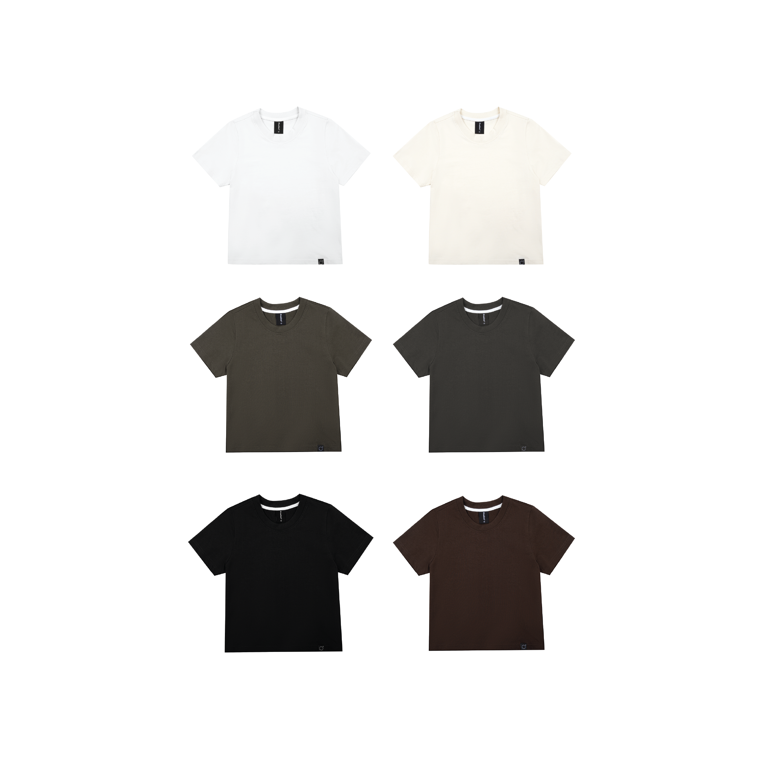 Áo thun nữ baby tee pradies trơn / basic