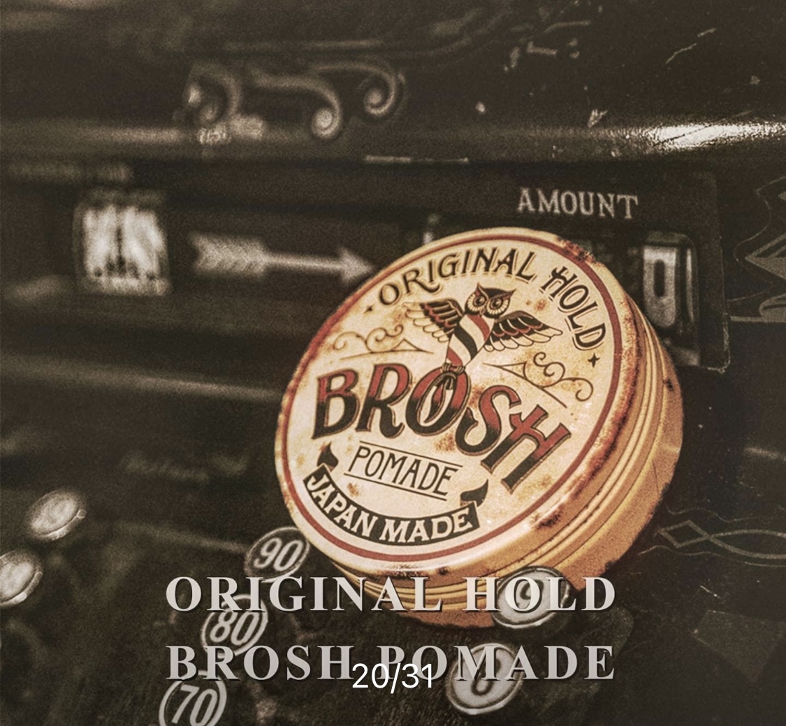BROSH CHÍNH HÃNG ⎮ SÁP VUỐT TÓC Brosh Original