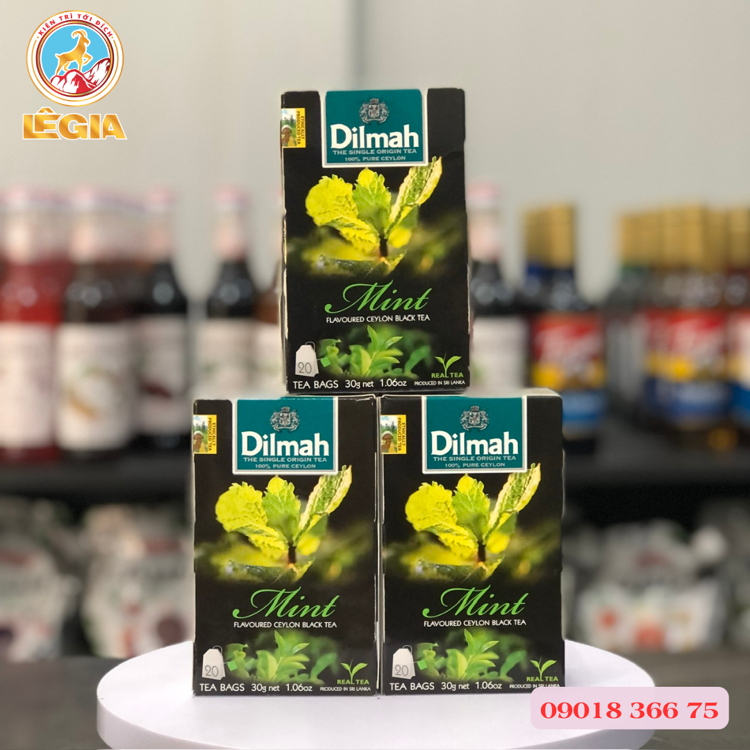 Trà dilmah thảo dược bạc hà 30g - dilmah mint