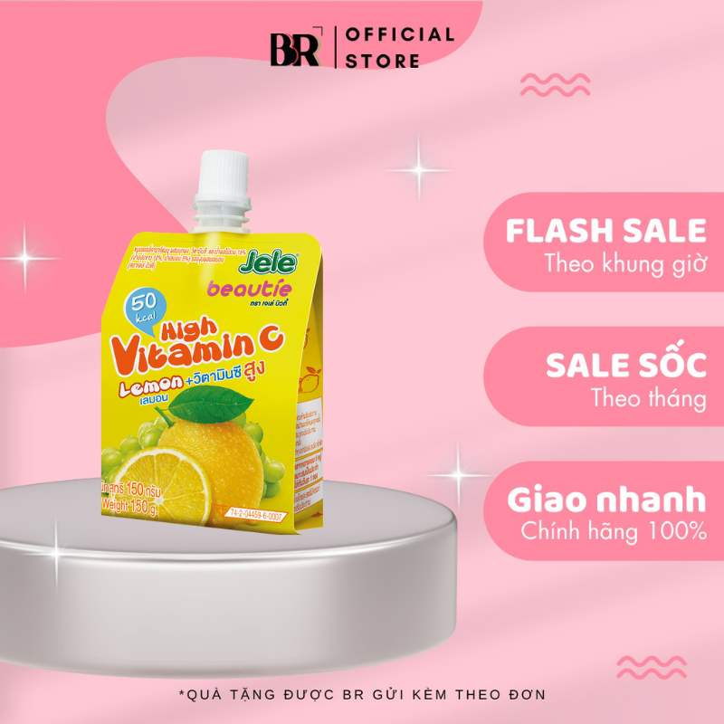 Nước Ép Trái Cây Thạch Jele Beautie 150g