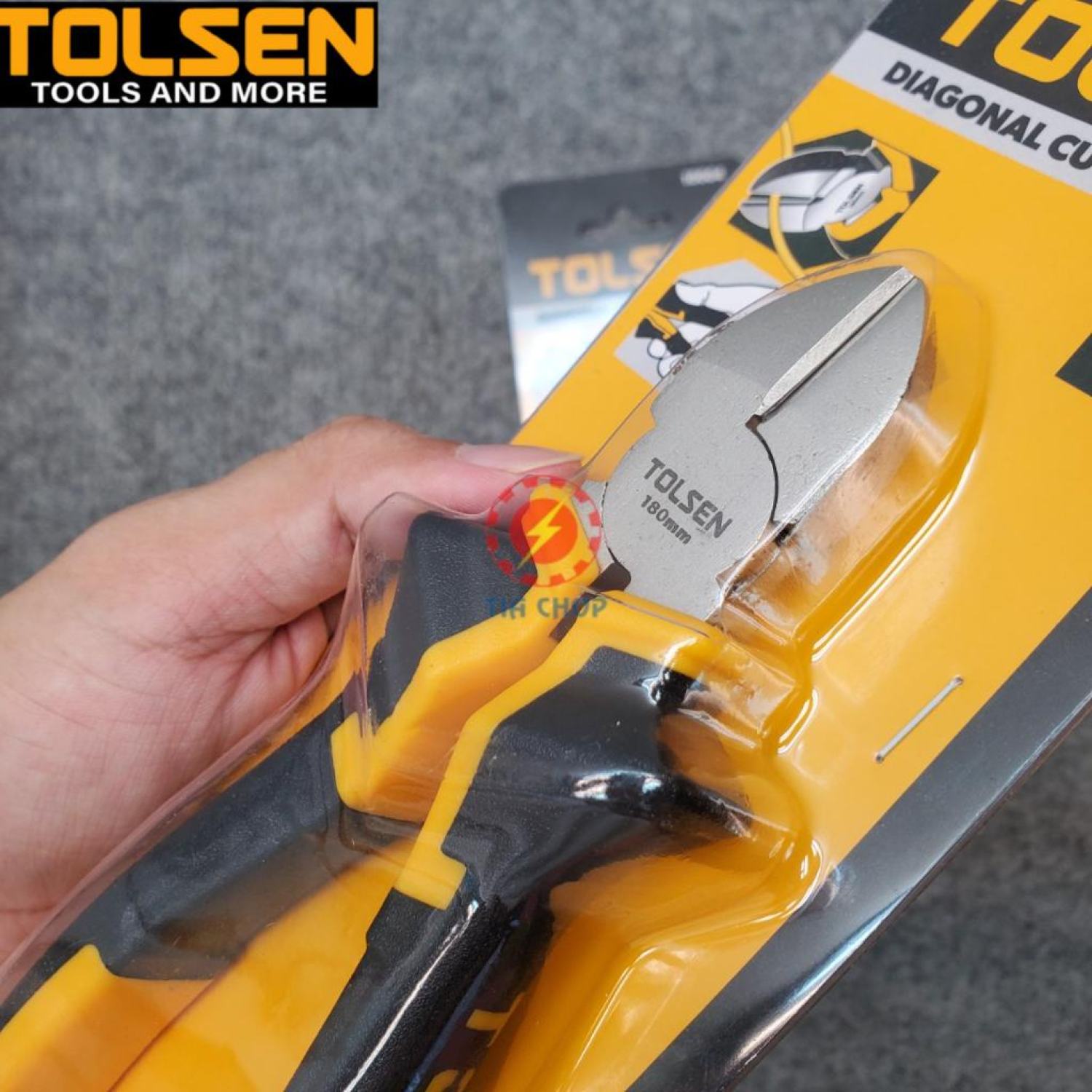 Kìm cắt TOLSEN 7"/180mm 10004