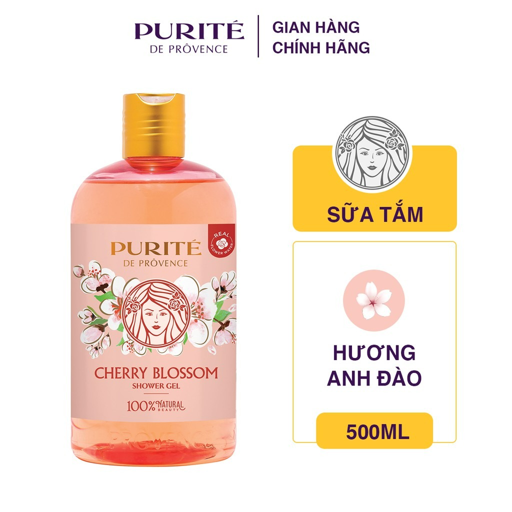 [Hàng Tặng Không Bán] Sữa Tắm Purité Hoa Anh Đào 500ML
