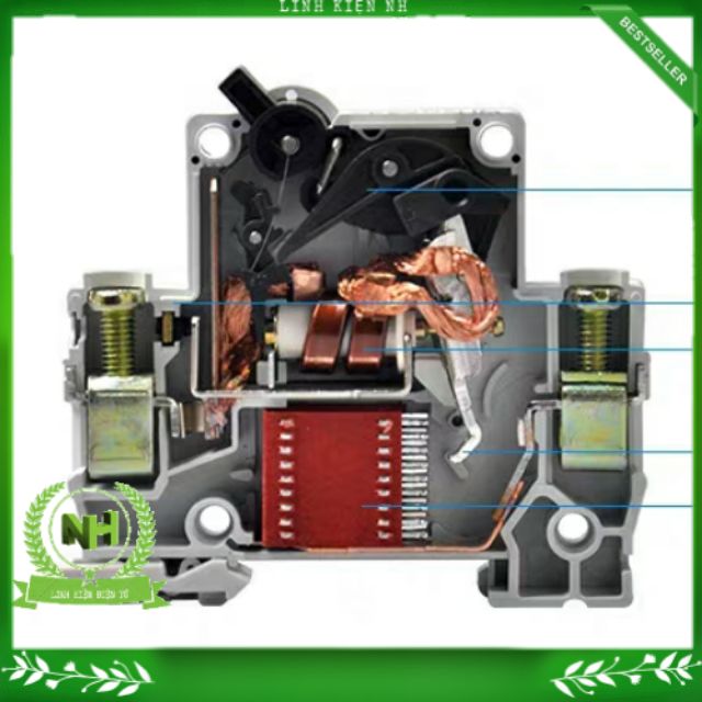 Aptomat chống giật 1Pha DZ47-63