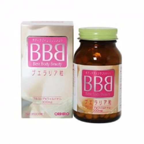 [ Hàng Chính Hãng ] Viên uống nở ngực BBB Orihiro Nhật Bản