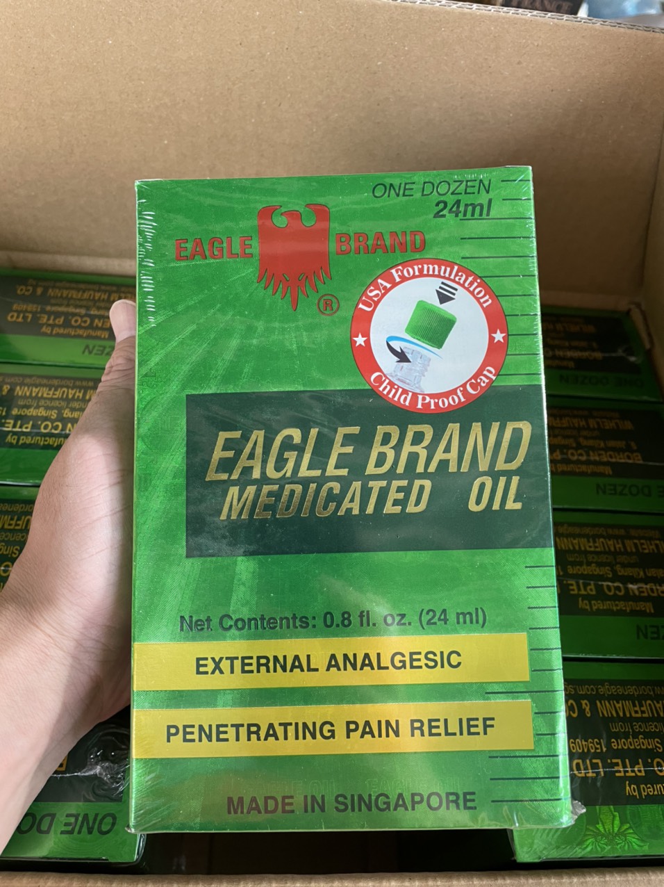 Dầu gió xanh Eagle Brand 24ml