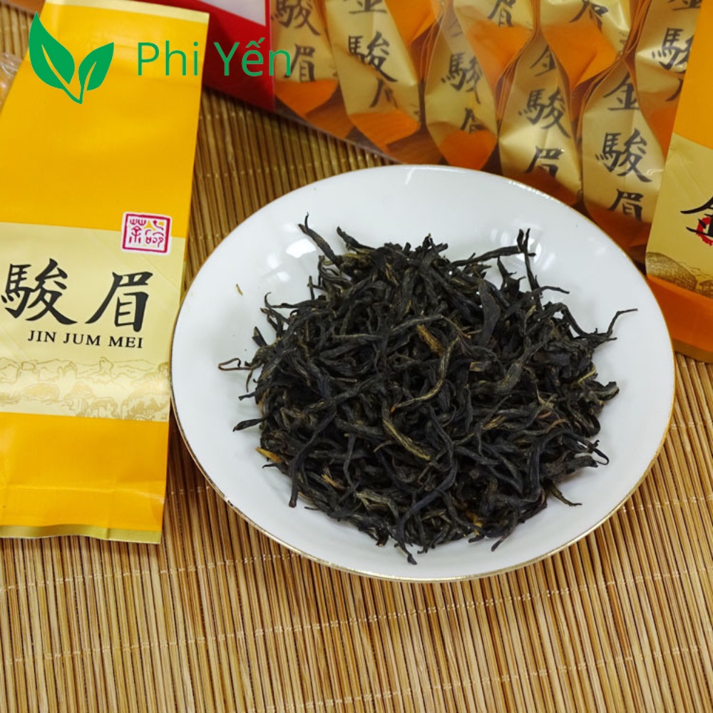 Trà thiết quan âm Kim Tuấn Mi PTAHS21 (hộp sắt 160g tổng 32 gói)