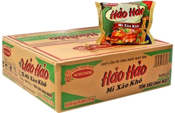 Thùng 30 Gói Mì Hảo Hảo Xào Chua Ngọt