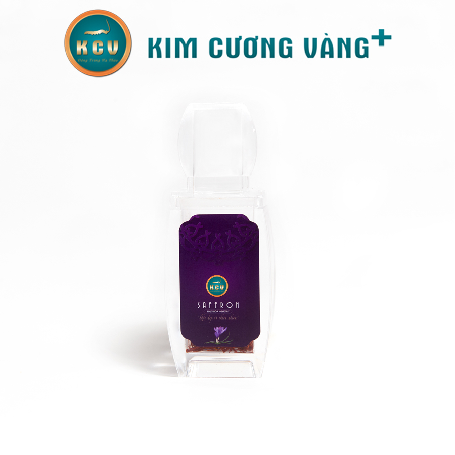 Saffron - Nhụy Hoa Nghệ Tây KCV (1g/Hộp)