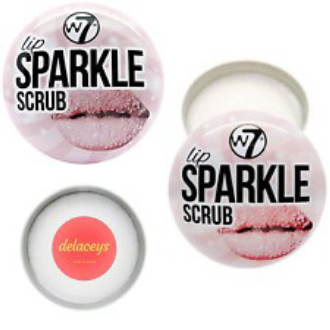 Son Tẩy Tế Bào Chết Môi W7 Sparkle Lip Scrub