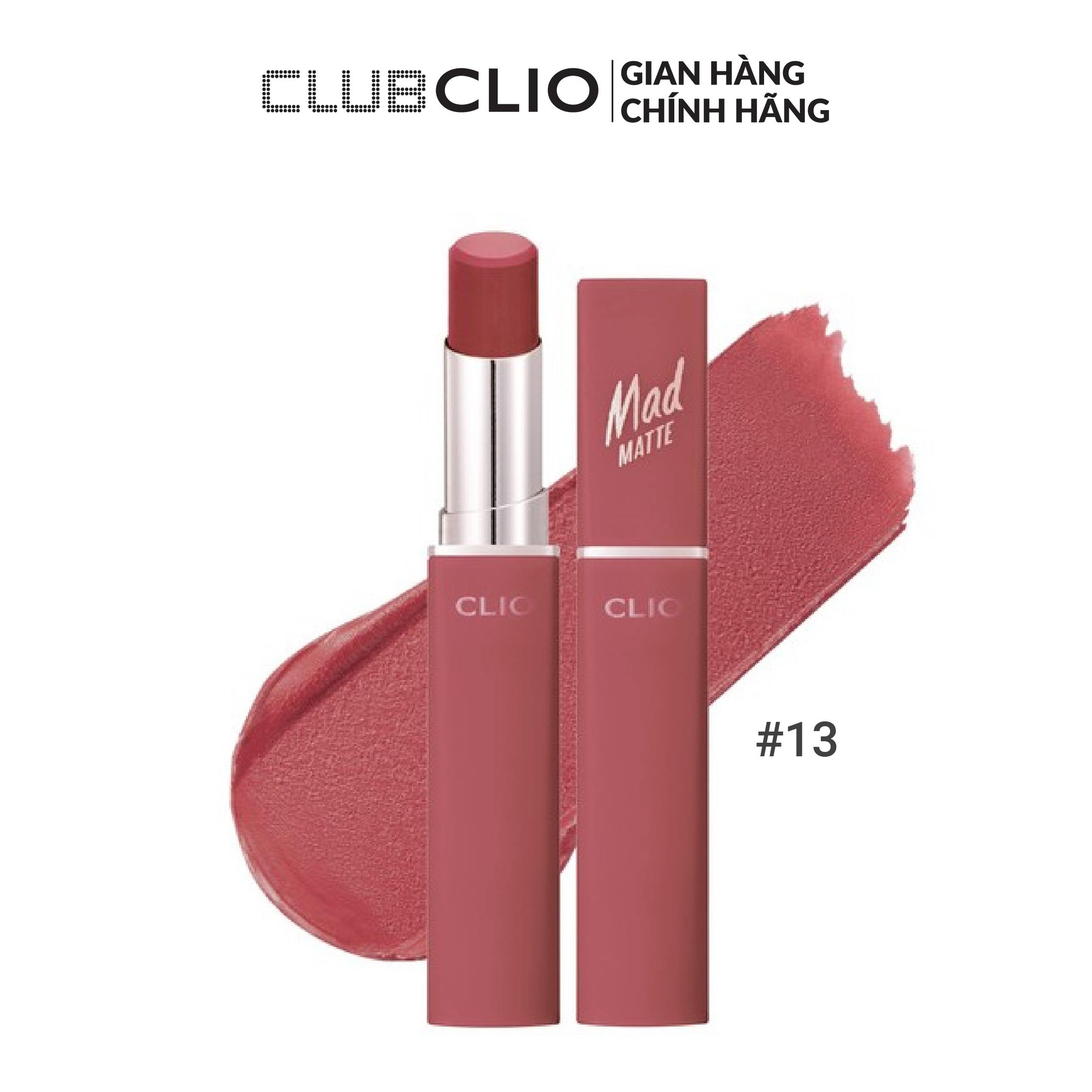 Son Thỏi Clio Mad Matte Stain Lips 4.5G