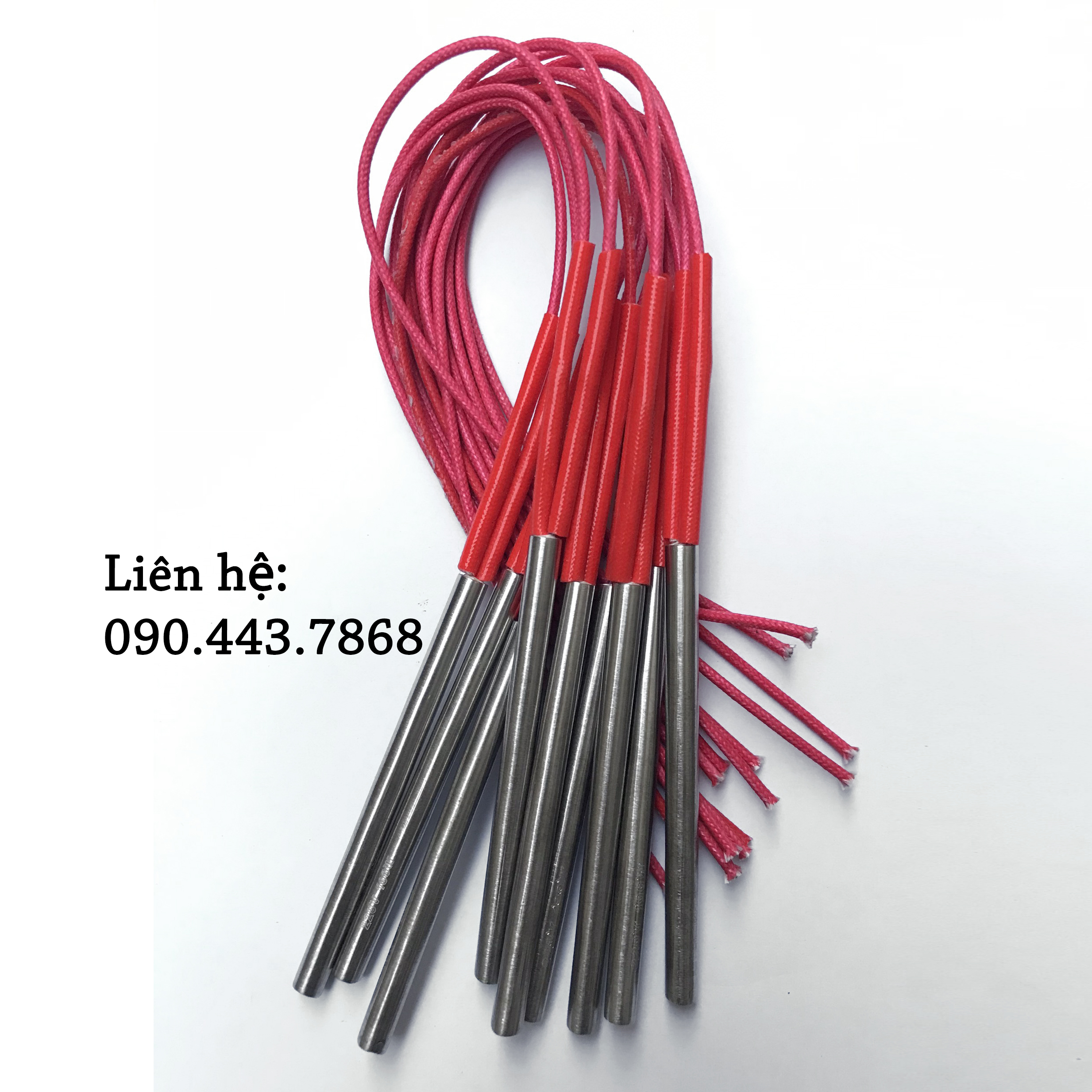 Thanh gia nhiệt phi 6, điện trở một đầu phi 6 điện áp 220V