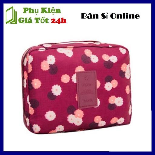 [HCM]Túi Đựng Mỹ Phẩm Du Lịch Chuyên Dụng Nhiều Họa Tiết - Hộp Lưu Trữ Mỹ Phẩm Thiết Kế Họa Tiết Nhỏ Gọn