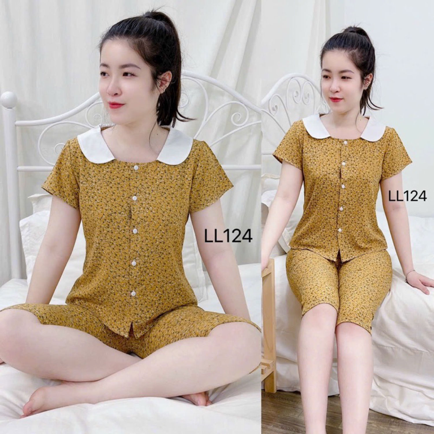 BỘ PIZAMA LỬNG LỤA THÁI CAO CẤP CLOVER