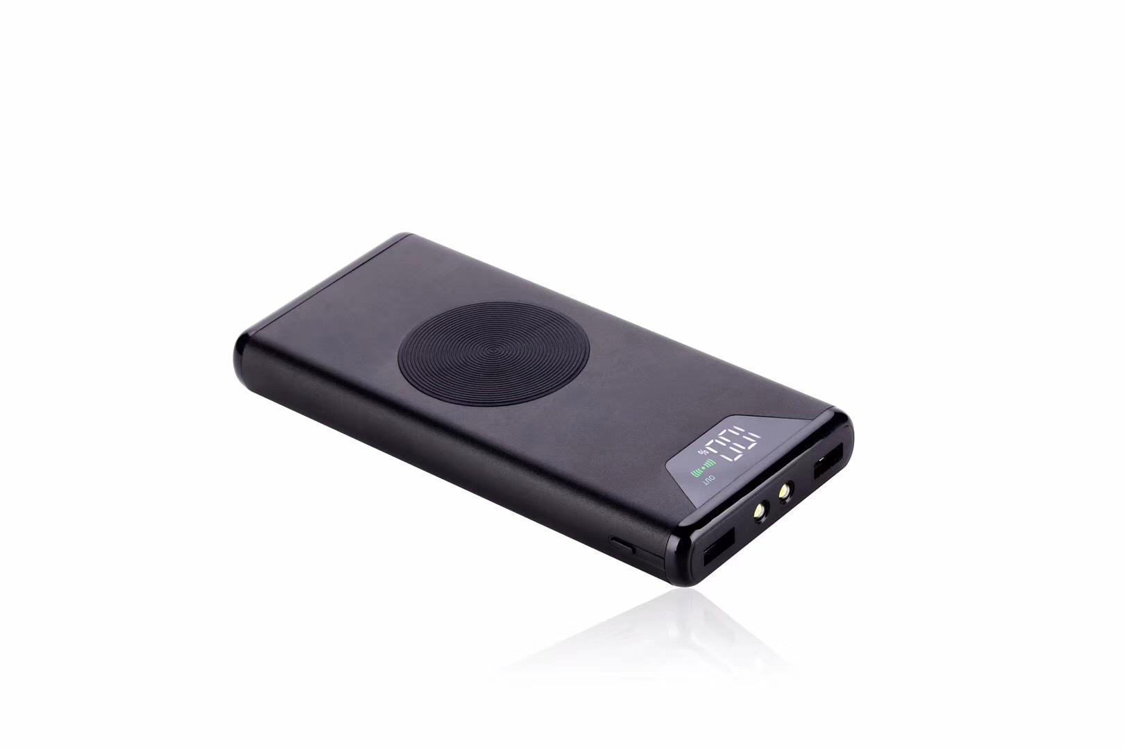 Sạc dự phòng Qi 14000mah Power không dây