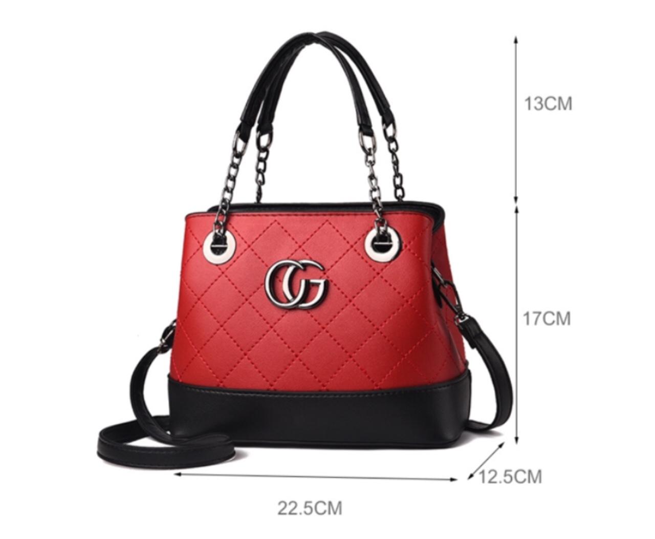 Túi công sở gc, hàng QC, size 23cm
