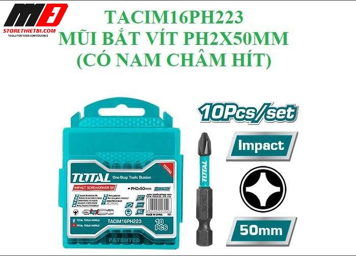 Mũi bắt vít ph2x50mm tacim16ph223