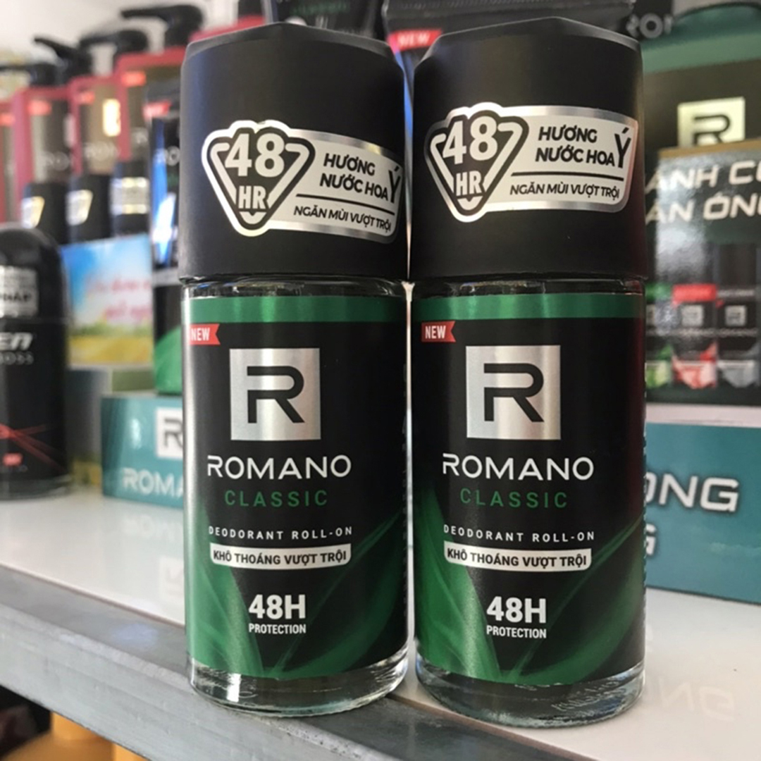 Lăn khử mùi nam Romano Classic 50ml