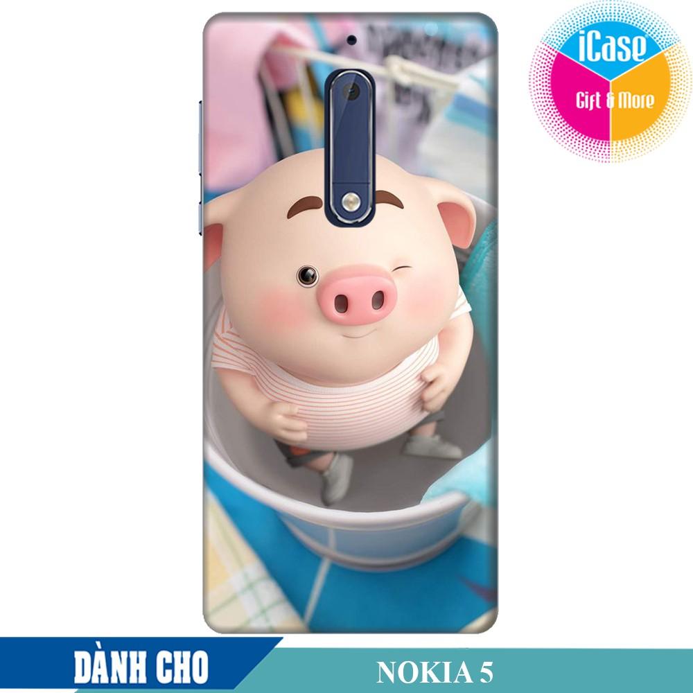 Case for nokia 5 heo con lông vũ