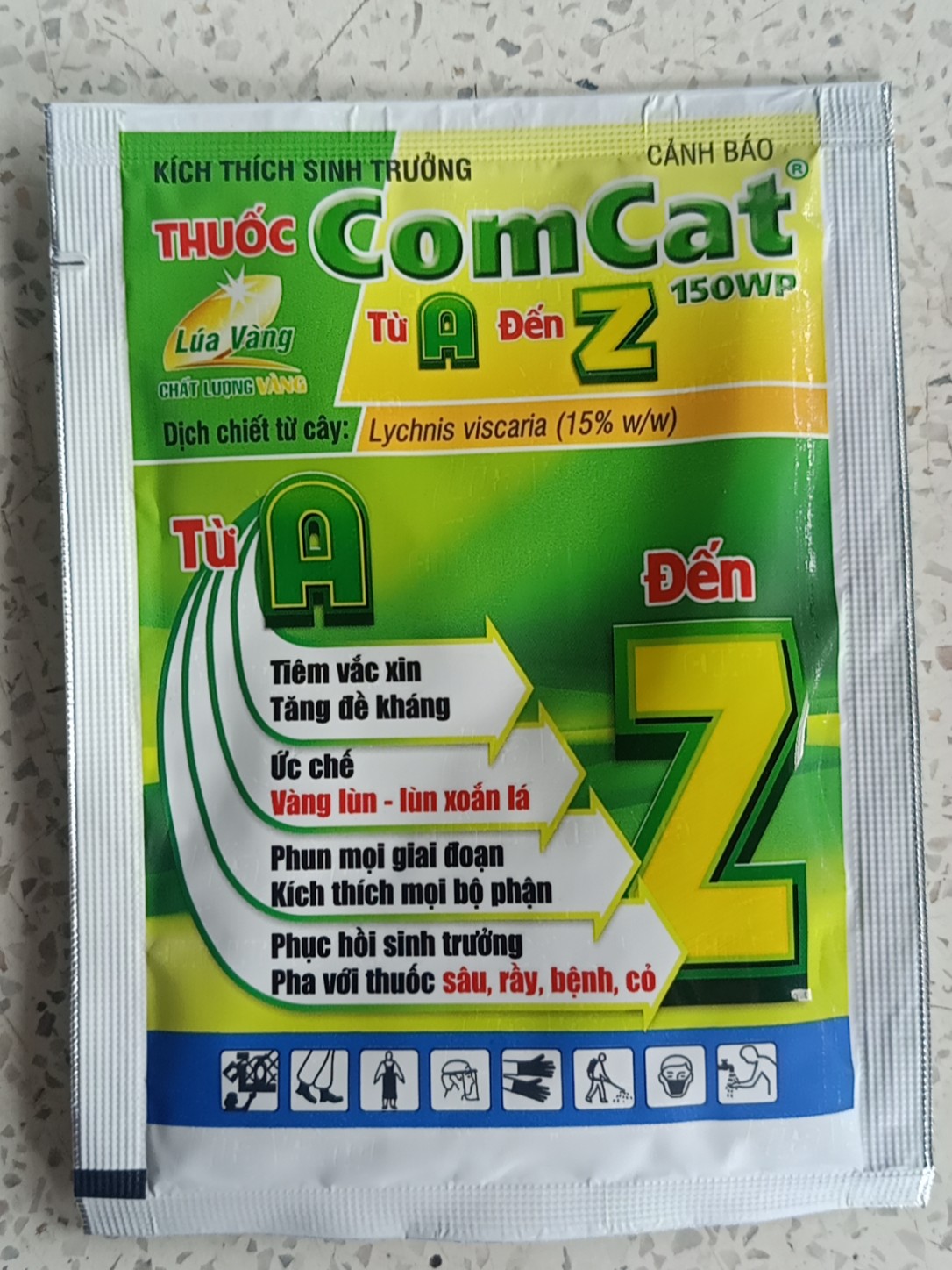 Kích thích sinh trưởng comcat 150wp - gói 7.5g