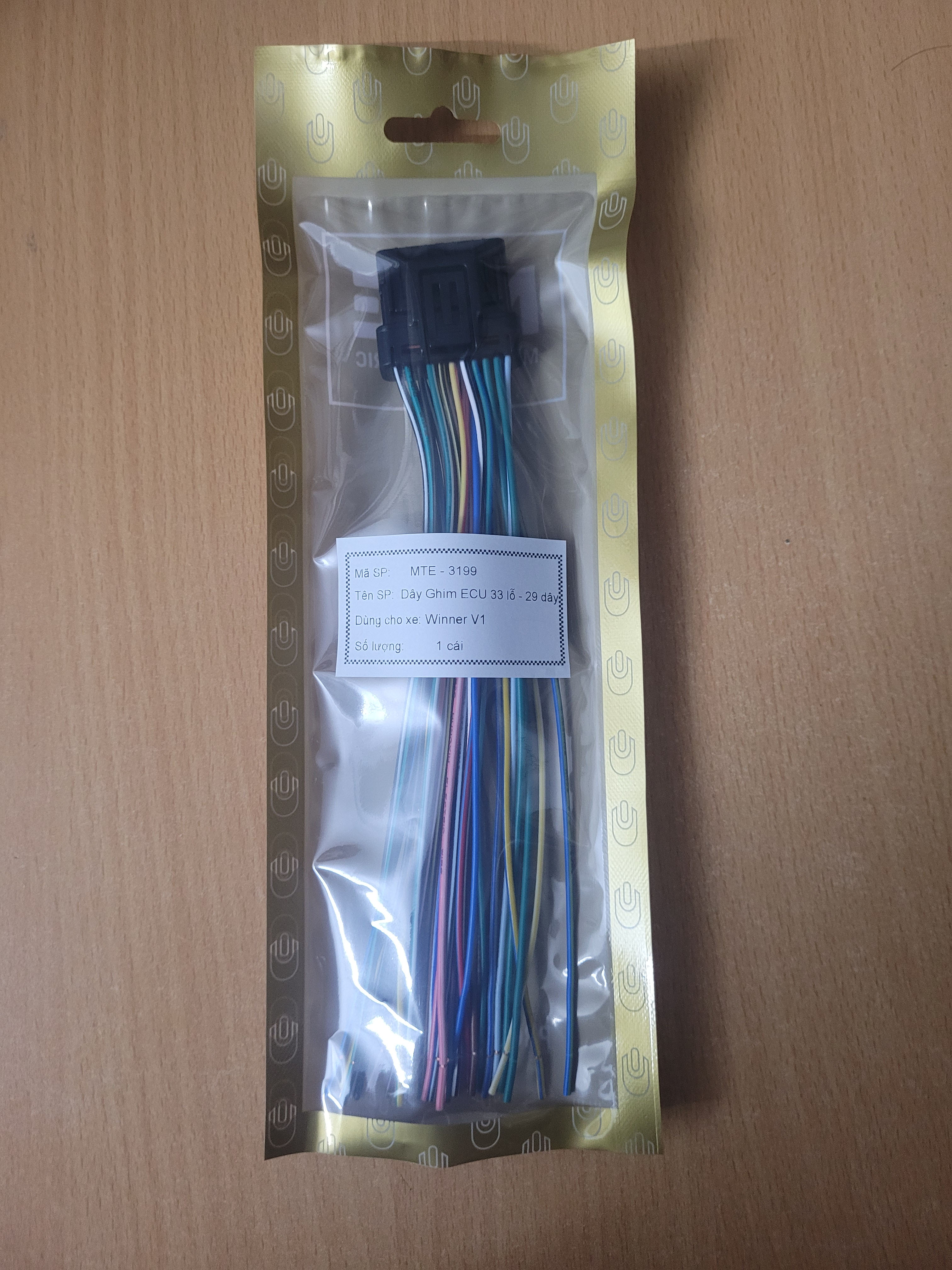 Dây ghim ECU dùng cho xe Winner V1 ( gồm 33 lỗ - 29 dây)