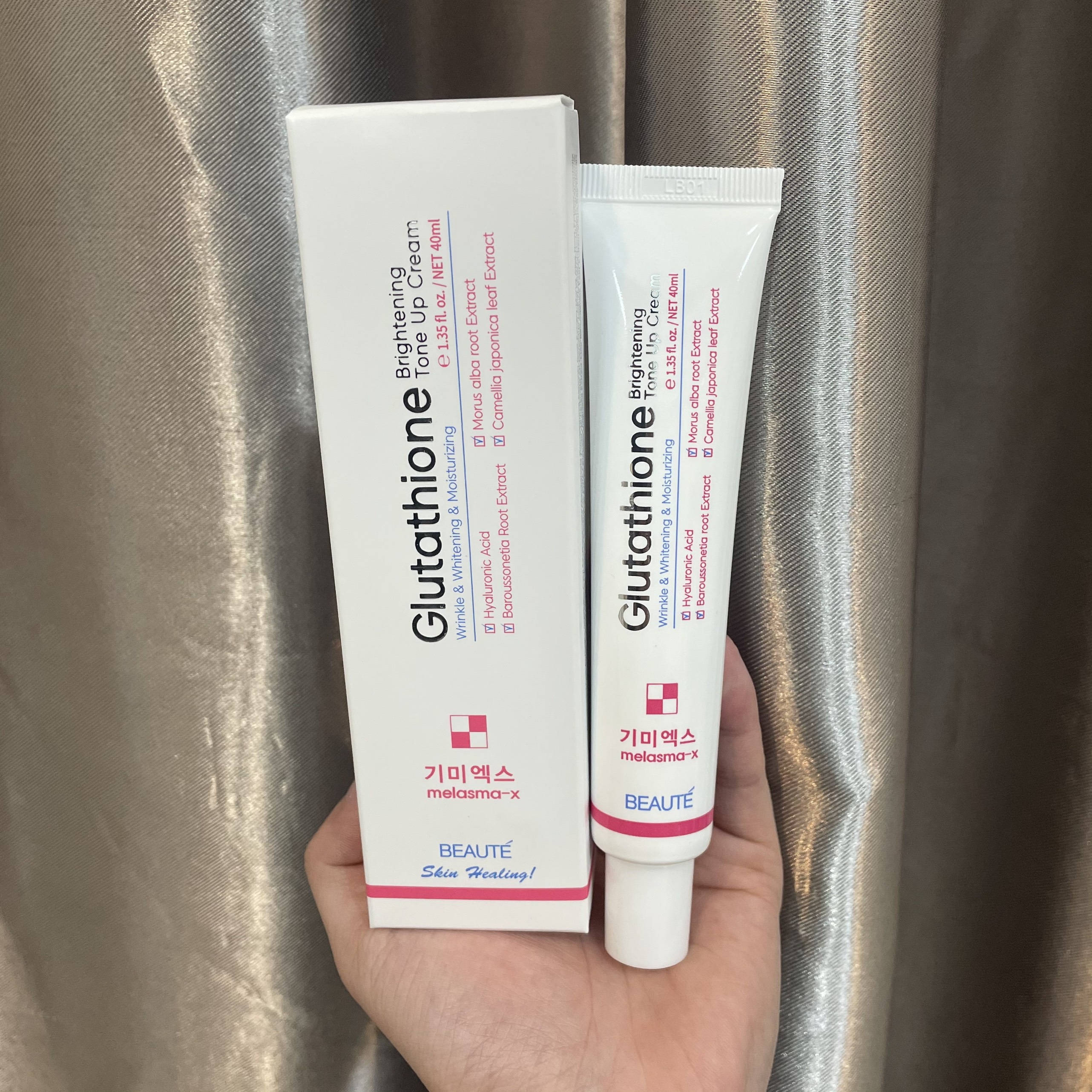 Kem Dương Trắng MELASMA-X GLUTATHIONE BRIGHTENING TONE UP CREAM