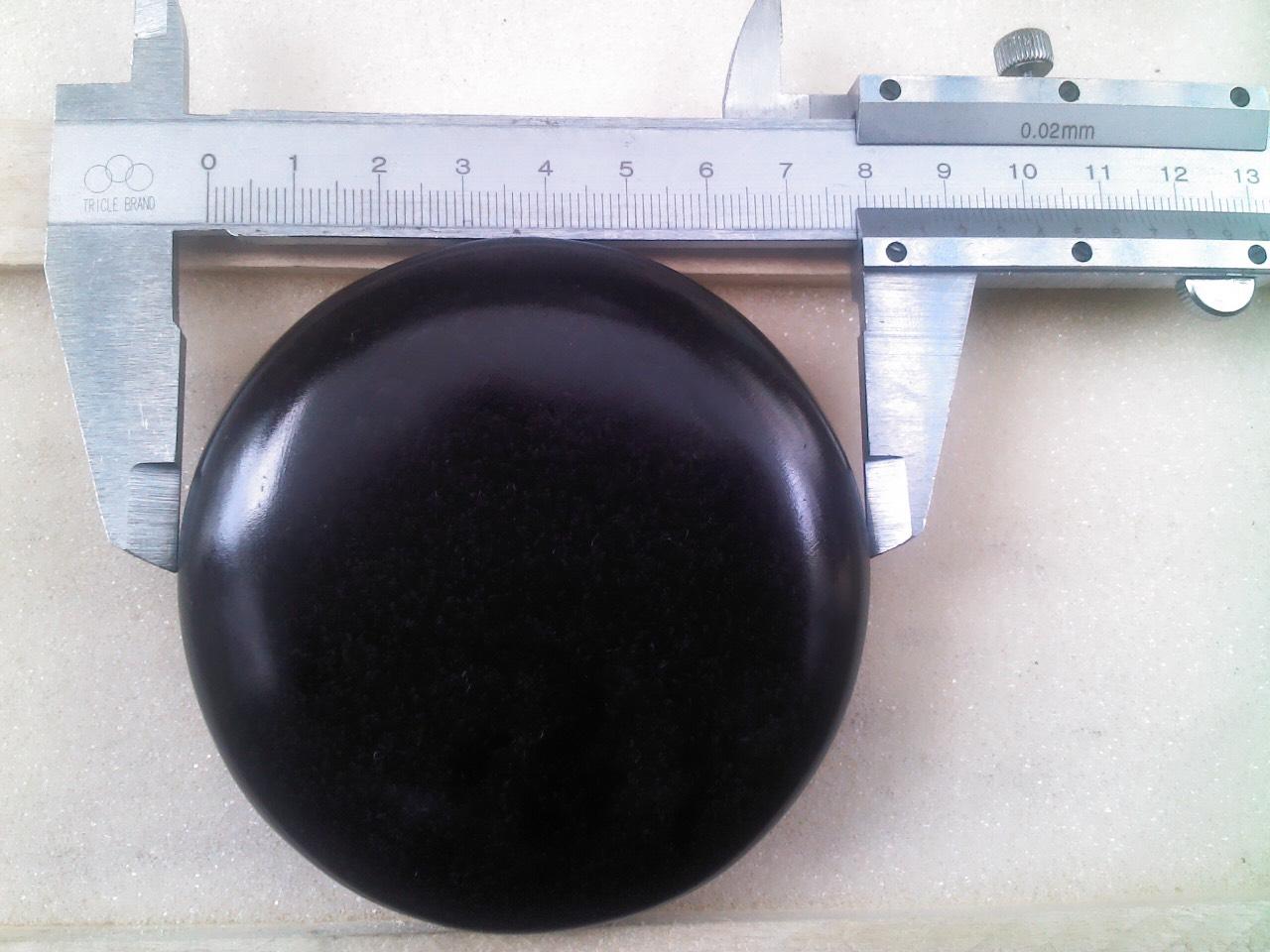 [HCM]Đá massage tròn 8*8 cm (đá bazan mài thủ công)