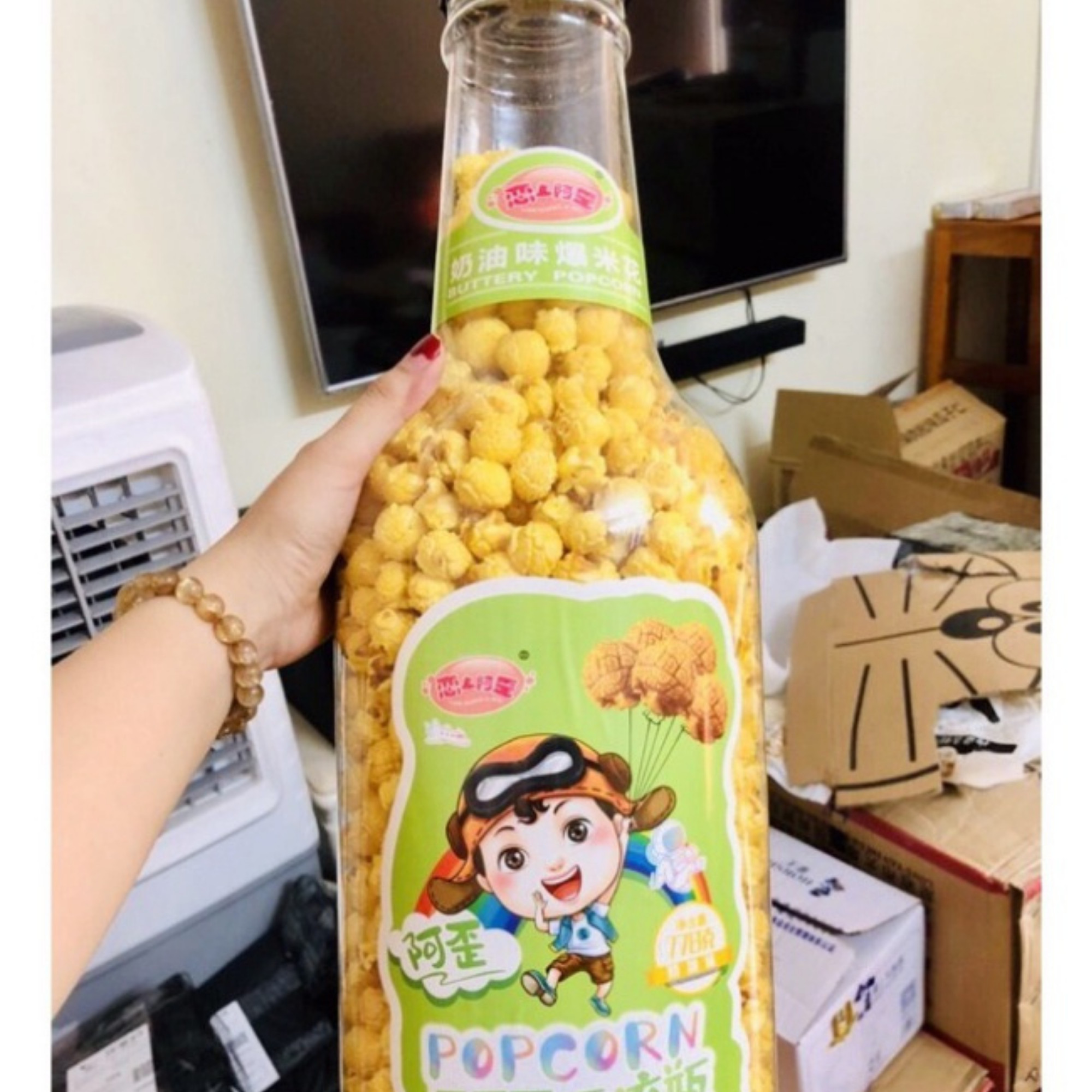 Chai Bắp Rang Bơ Siêu To Khổng Lồ