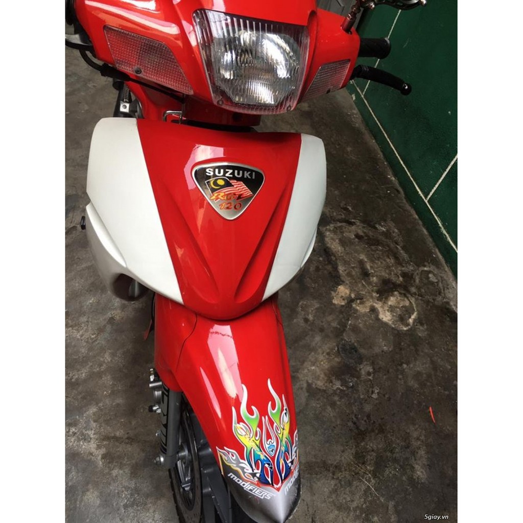 1 tem Logo nổi Suzuki RCV 120