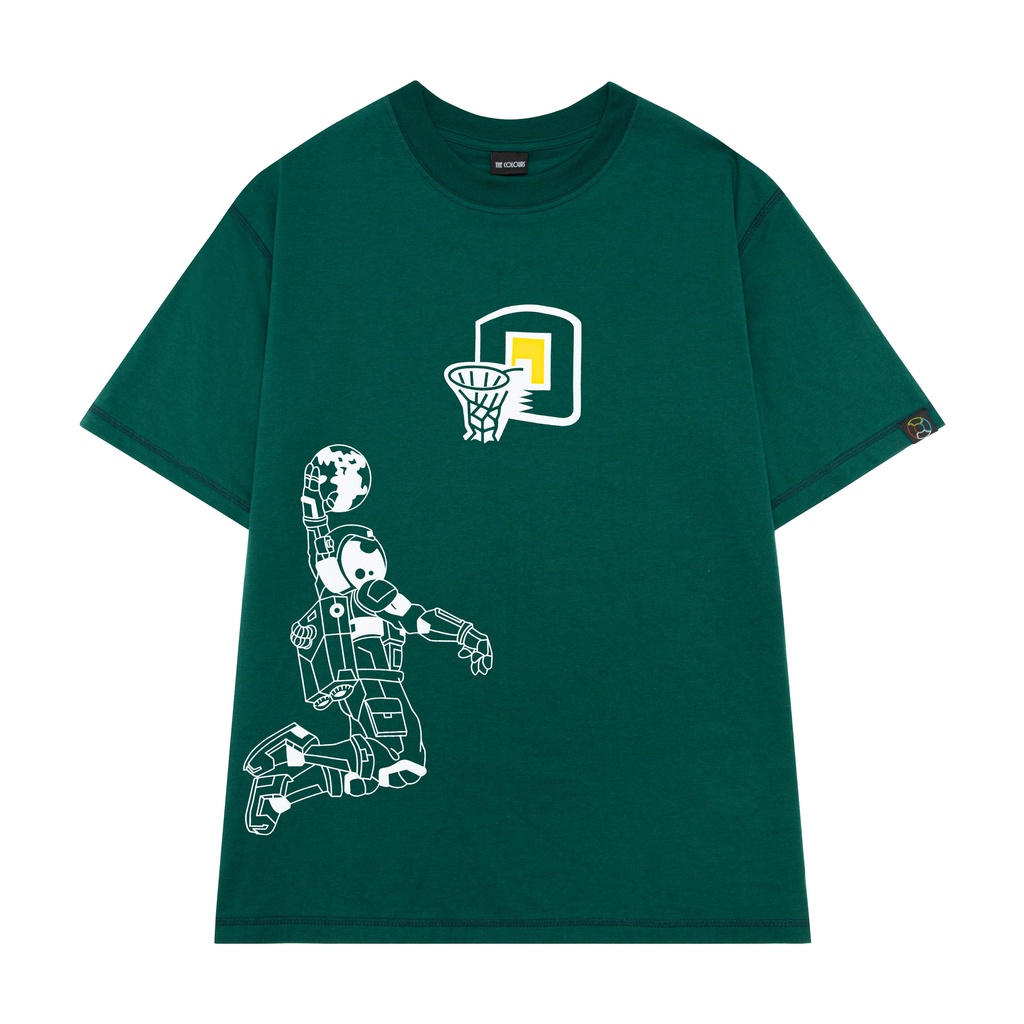 Áo Thun Local Brand Unisex The Colours Premium Basic Tee - basketball