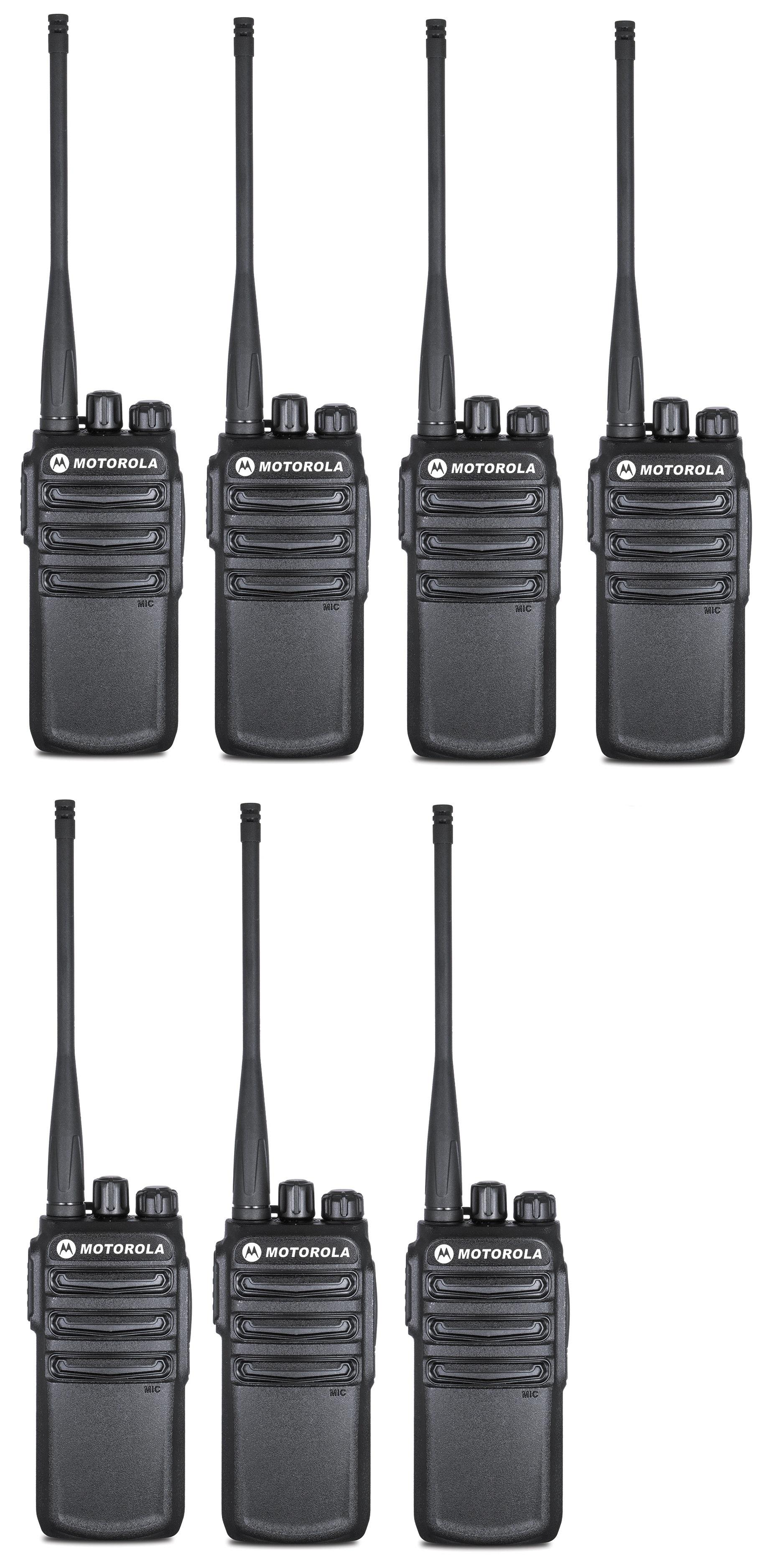 Bộ 7 Bộ đàm Motorola CP838 (Siêu bền, Loa chống từ tính, Pin dung lượng lớn, cự ly liên lạc xa)