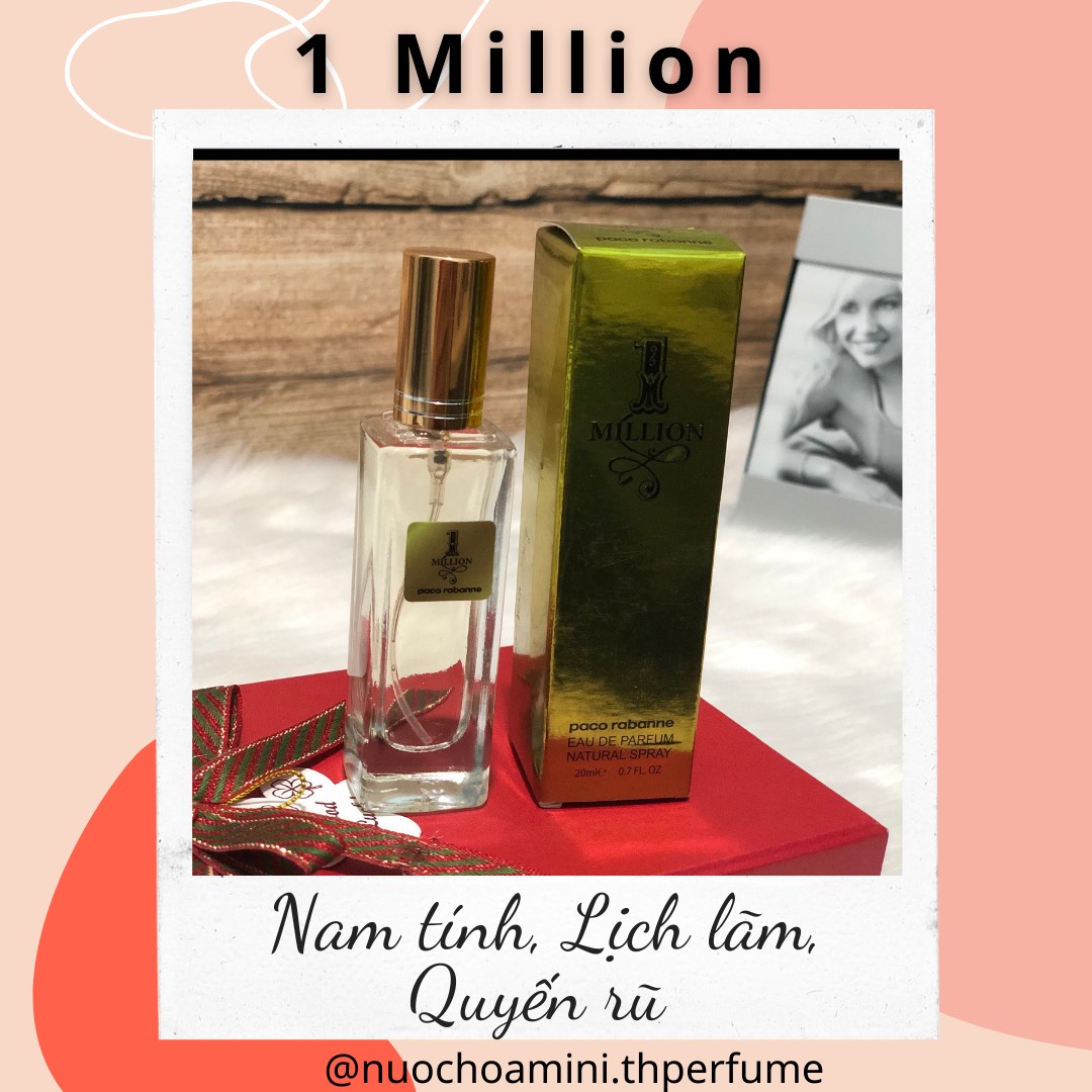 Nước Hoa Nam mini 1 Million 20ml