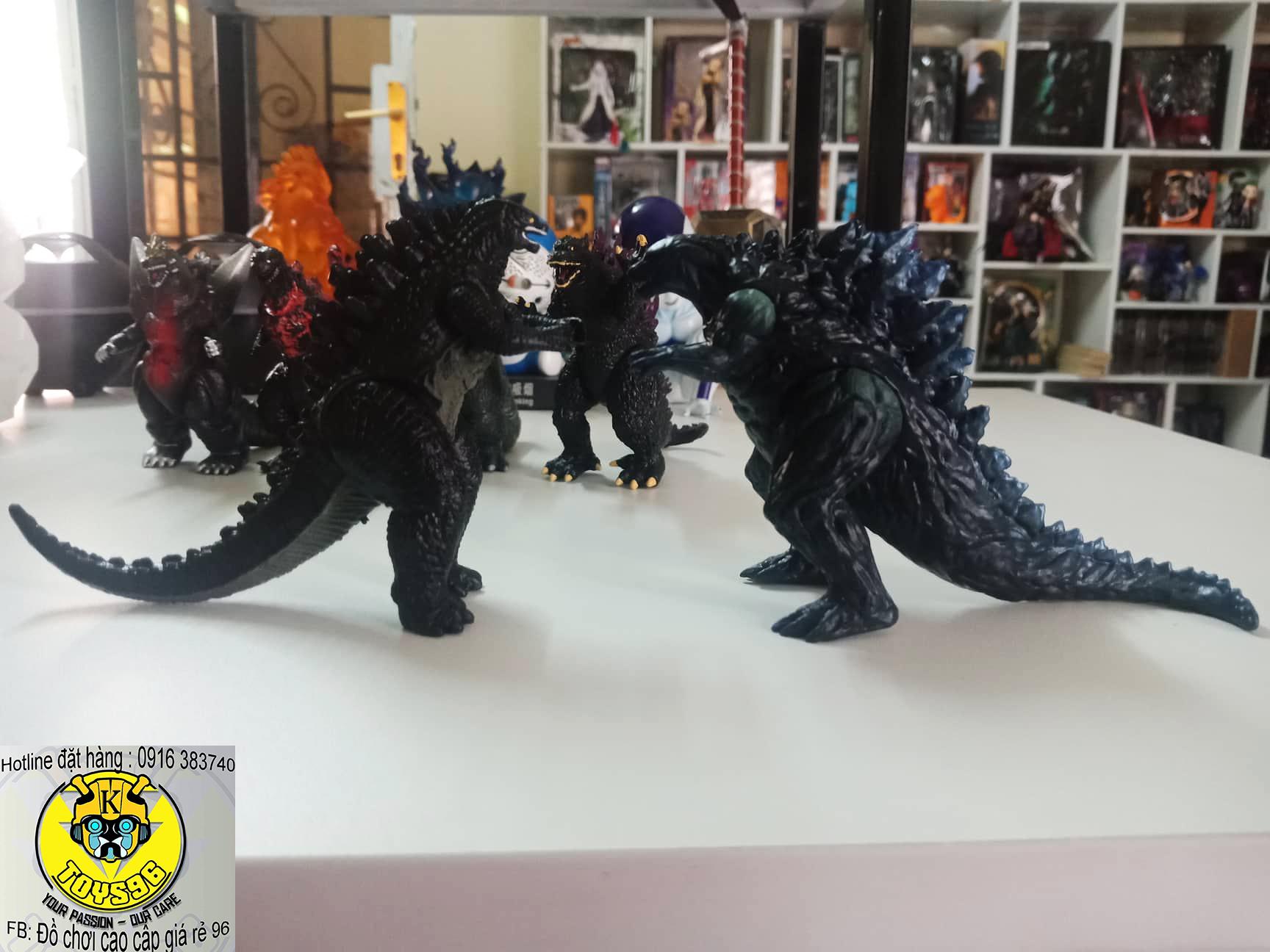 Set 6 Mô hình Godzilla