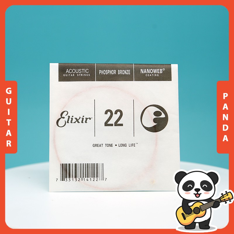 [HCM]Bộ Dây Đàn Guitar Acoustic Elixir 16027 Cao Cấp Guitar Panda