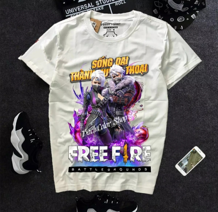[HCM]áo thun free fire  TREND  7799