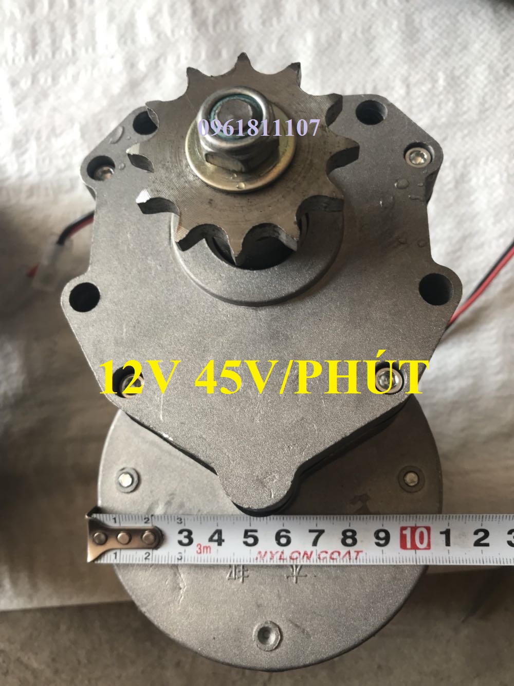 Motor giảm tốc 12V 600W