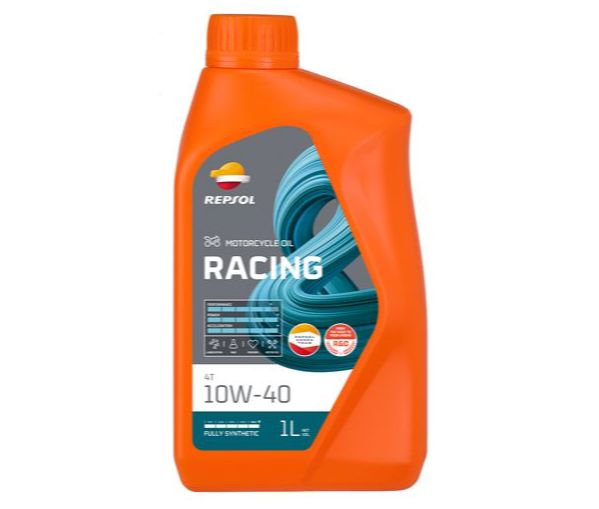 Dầu nhớt xe số repsol racing 10w40 4t fully synthetic