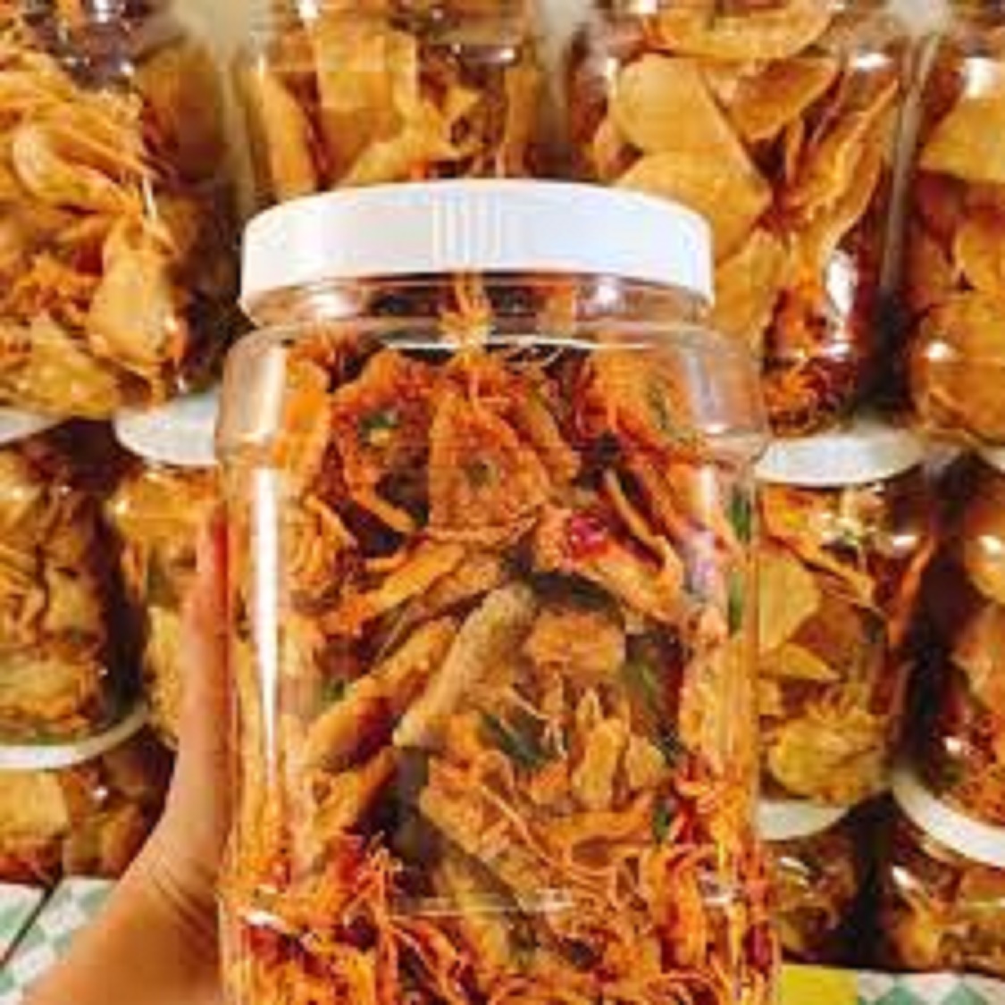 [HCM]500g cơm cháy lắc khô gà