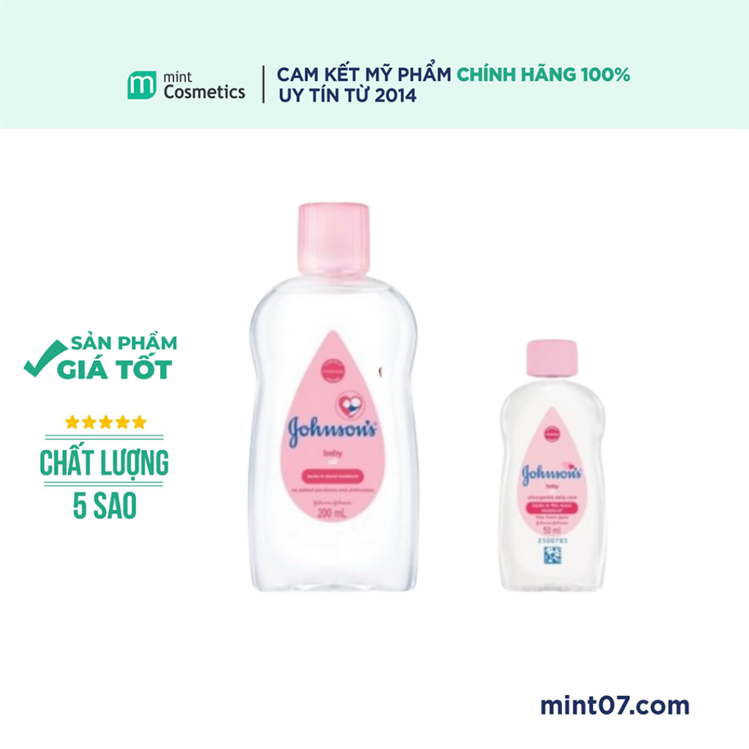 Dầu Massage Johnsons Baby