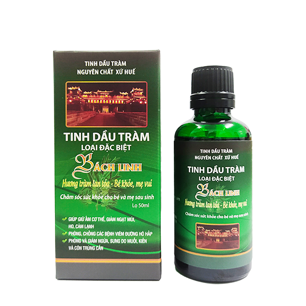 [Hoàn tiền 20%] [HCM]Tinh dầu tràm Bách Linh 50ML