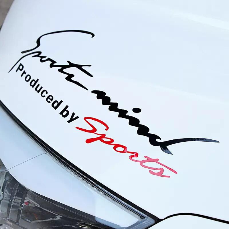 [HCM]Tem sport mind dán capo xe ô tô