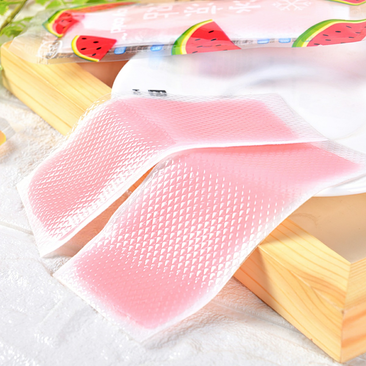 Pack of 2 Body Cooling Cold Patches to Prevent Sunstroke