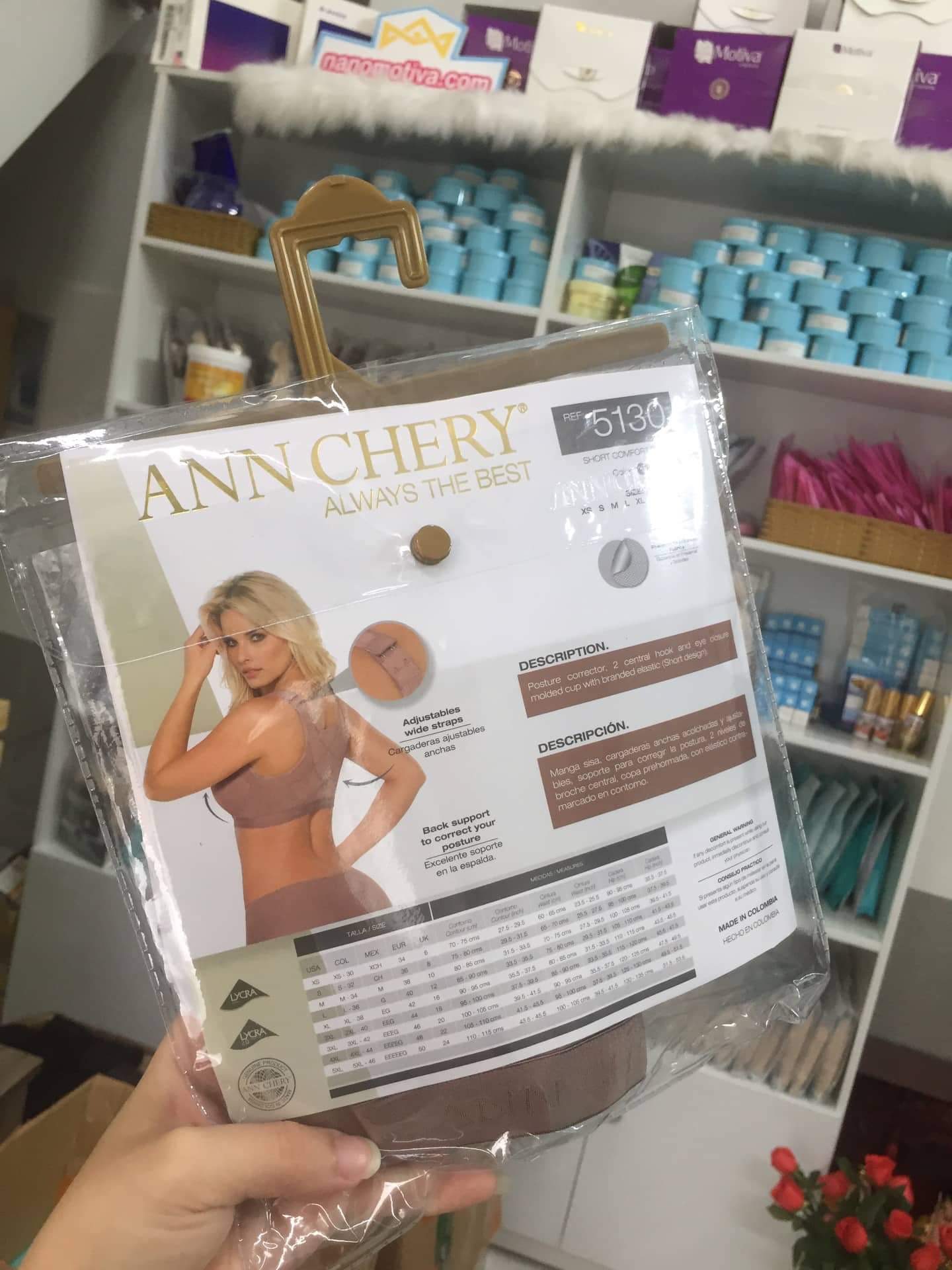[HCM]ÁO ĐỊNH HÌNH NGỰC ANN CHERY - Mã 5130